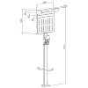 Stand InLine 59989C Elektrisõiduki laadimistarvikud Teras Must 400x200x1667mm