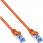 InLine 72655O võrgukaabel oranž 0,5 m Cat6a S/FTP (S-STP)