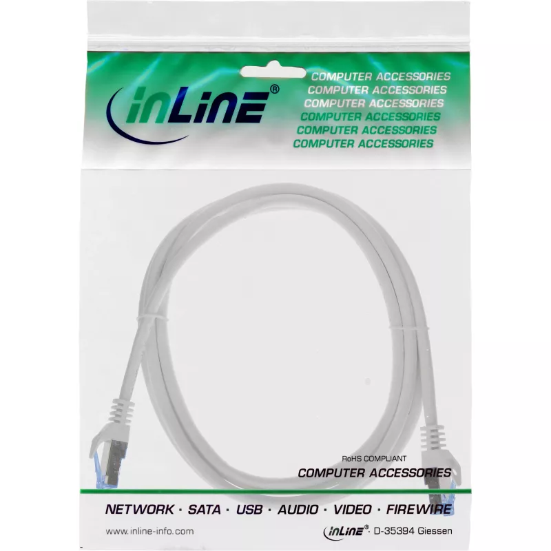 InLine 72614 võrgukaabel Hall 1,5 m Cat6a S/FTP (S-STP)