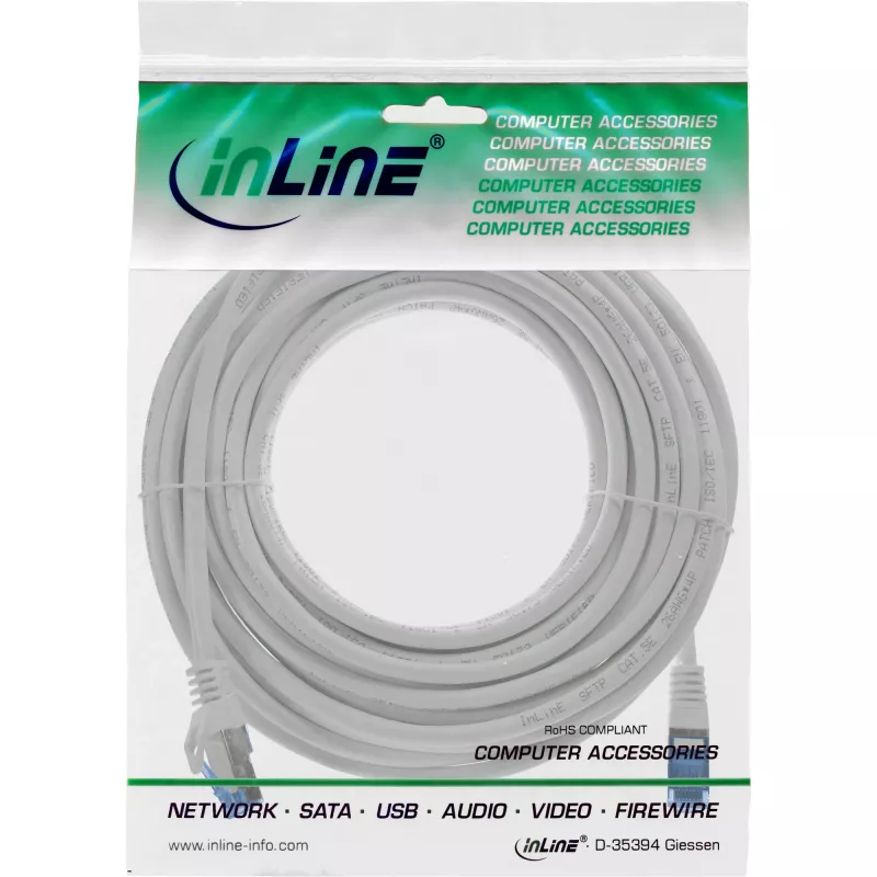 InLine 72605 võrgukaabel Hall 5 m Cat6a S/FTP (S-STP)