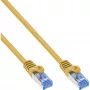 InLine 72633Y võrgukaabel Kollane 0.3 m Cat6a S/FTP (S-STP)
