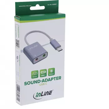 Audio Converter InLine 33051F USB USB-C hall 42x30x12mm