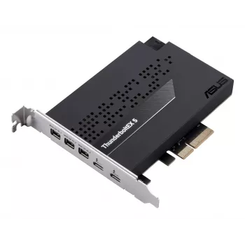 Liideskaart ASUS ThunderboltEX 5 — PCIe 4.0, Intel JHL9580, Mini DisplayPort, USB 2.0, 120 Gbit/s