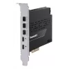 Liideskaart ASUS ThunderboltEX 5 — PCIe 4.0, Intel JHL9580, Mini DisplayPort, USB 2.0, 120 Gbit/s