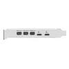 Liideskaart ASUS ThunderboltEX 5 — PCIe 4.0, Intel JHL9580, Mini DisplayPort, USB 2.0, 120 Gbit/s