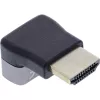 HDMI soovahetaja InLine 17991F HDMI A must hall kullatud