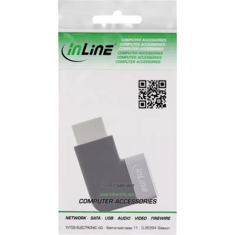 HDMI-soovahetaja InLine 17991D Must Hall Kullatud kontaktidega