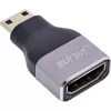 InLine 17991C kaablisoolis adapter HDMI A Mini HDMI C Must, Hall