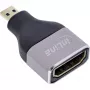InLine 17991B HDMI A to Micro HDMI D pistikuadapter Must Hall