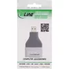 InLine 17991B HDMI A to Micro HDMI D pistikuadapter Must Hall