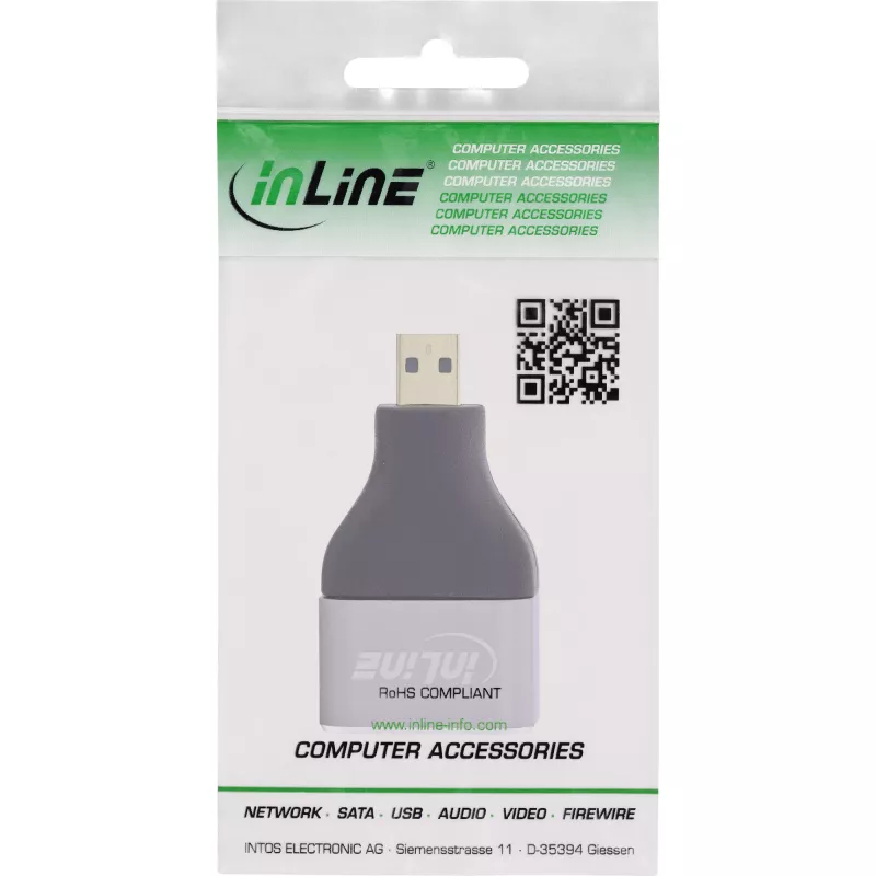 InLine 17991B HDMI A to Micro HDMI D pistikuadapter Must Hall