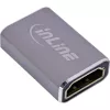 HDMI pistikuadapter InLine 17991A hall kullatud kontaktidega