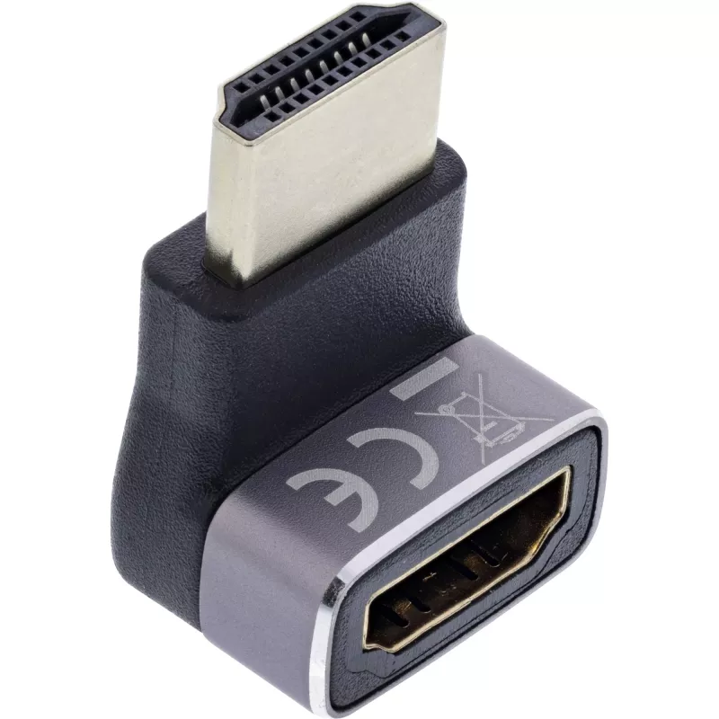 HDMI soovahetaja InLine 17991G must hall kullatud kontaktidega