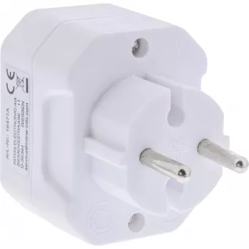 Toiteadapteri tüüp F tüüp C InLine 16471A valge
