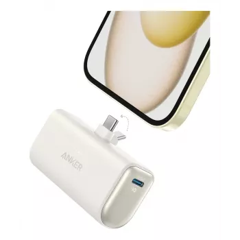 Akupank Anker A1653021, 5 mAh, Power Delivery, 2× USB-C, 18 W, 3 A, beež