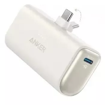 Akupank Anker A1653021, 5 mAh, Power Delivery, 2× USB-C, 18 W, 3 A, beež