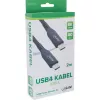InLine 35902A USB-kaabel USB4 Gen 3x2 2 m USB C Must