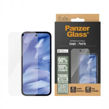 Ekraanikaitse PanzerGlass Google Pixel 9a Ultra-Wide Fit kriimustus- ja löögikindel
