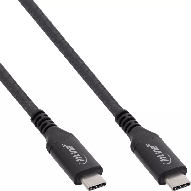 InLine 35904A USB-kaabel USB4 Gen 3x2 1,5 m USB C Must