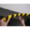 Durable S32R plastist ümar musta ja kollase värviga 1000 mm