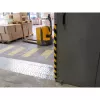 Durable S32R plastist ümar musta ja kollase värviga 1000 mm
