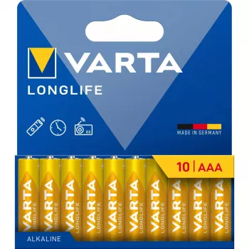 Ühekordne patarei Varta 4103101761 AAA leelispatarei