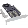 InLine 76660T liidesekaardid/adapterid Sisemine M.2, mSATA