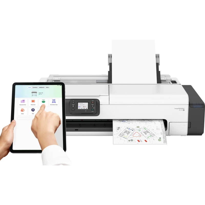 Suureformaadiline tindiprinter Canon imagePROGRAF TC-21M — värviline, 2400 x 1200 DPI, A1, Wi‑Fi, Ethernet, 1 GB mälu