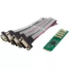 InLine 76660W sisemine jadaliideseadapter M.2 isane ASIX AX99100 4 Gbit/s