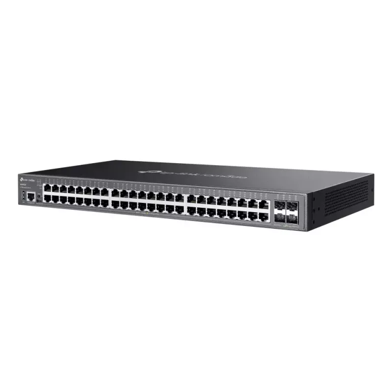 TP-Link Omada SG5452X võrgulüliti Hallatav L3 Gigabit Ethernet (10/100/1000) Must