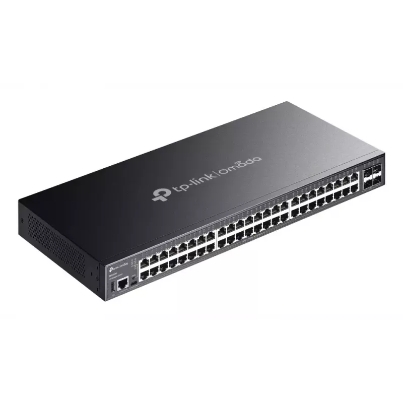 TP-Link Omada SG5452X võrgulüliti Hallatav L3 Gigabit Ethernet (10/100/1000) Must
