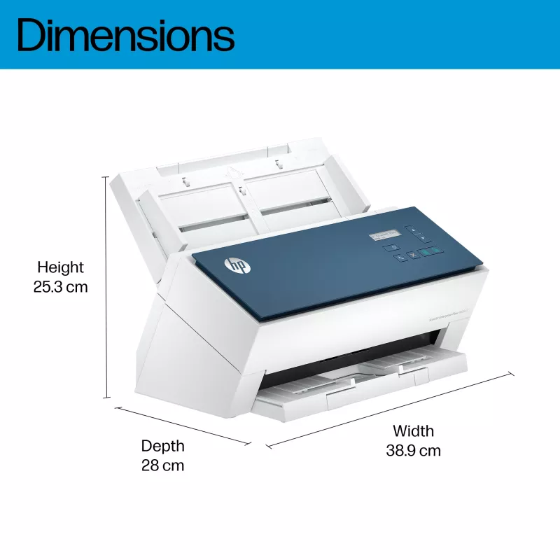 HP ScanJet Enterprise Flow 9000 s1 lehtedega skanner 600 x 600 DPI