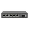 LevelOne GEP-0625 võrgulüliti Haldamata 2,5G Ethernet (100/1000/2500) Power over Ethernet (PoE) Must