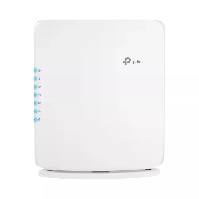 Juhtmevaba ruuter TP-Link Archer BE450 — Kaheribaline (2,4/5 GHz), Wi-Fi 7, mitme-gigabitine Ethernet, 5x LAN, USB, valge