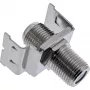InLine RJ45 Keystone Jack Snap-In moodul Cat.6a, tolmukattega hõbedane