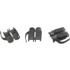 InLine Crimp-pistik Cat.6A RJ45 varjestatud, 3-osaline must 100 tk pakend