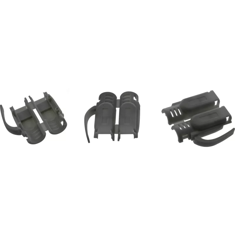 InLine Crimp-pistik Cat.6A RJ45 varjestatud, 3-osaline must 100 tk pakend