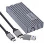 Väline USB4-korpus InLine 00031J — USB-C kuni M.2 NVMe SSD, 40 Gb/s, alumiinium