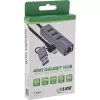 InLine 33380S liidesejaotur USB 3.2 Gen 1 (3.1 Gen 1) Type-A + USB-C 5000 Mbit/s Hall