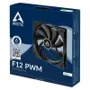Ventilaator ARCTIC Freezer F12 PWM 120 mm 230-1350 RPM 0,3 sone Must