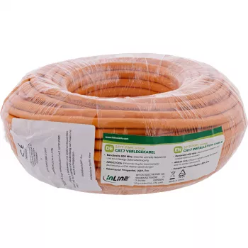 Võrgukaabel InLine 70210I RJ45 Cat.7 600MHz 1m Oranž