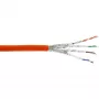 võrgukaabel InLine 70230I RJ45 Cat.7 600MHz 1m oranž