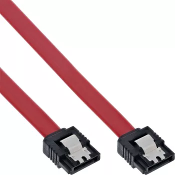 InLine SATA kaabel 150 / 300 / 600 S-ATA linkide jaoks riividega 0,7 m