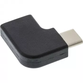 InLine USB 3.2 Gen.2 Adapter, USB-C isane / USB-C emane, nurga all