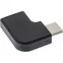 InLine USB 3.2 Gen.2 Adapter, USB-C isane / USB-C emane, nurga all