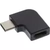 InLine USB 3.2 Gen.2 Adapter, USB-C isane / USB-C emane, nurga all