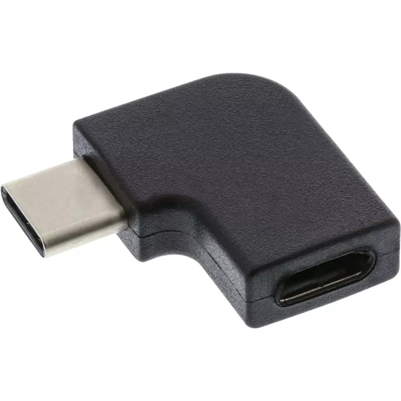 InLine USB 3.2 Gen.2 Adapter, USB-C isane / USB-C emane, nurga all