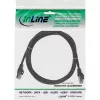 InLine paigakaabel F/UTP Cat.5e must 3 m