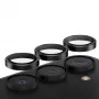 Kaamera objektiivi kaitse PanzerGlass Hoops Samsung Galaxy S24 Plus Must