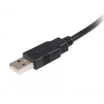 StarTech.com 1m USB 2.0 A kuni B kaabel - M/M, 1 m, USB A, USB B, USB 2.0, 0.48 Gbit/s, Must